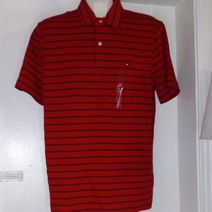 Tommy Hilfiger Men's Striped Polo Shirt